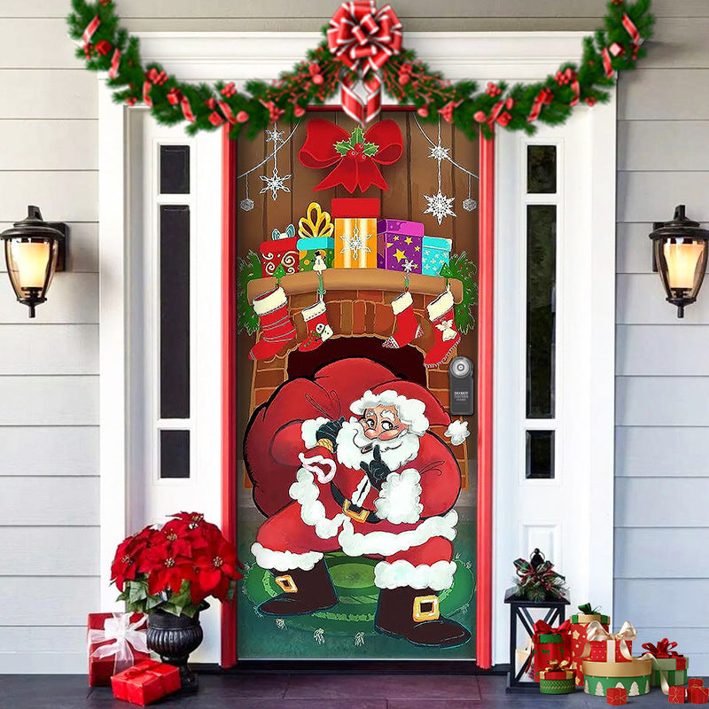 🎄Early Xmas Sales -50% OFF🎅-Christmas 2025 Front Door Decoration🎅