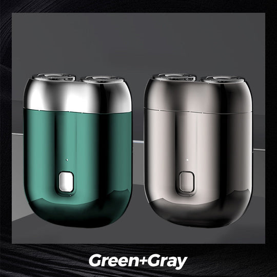 🎁Hot Sale🔋 Mini-dobbeltbarbermaskine! 0,1 mm Knive Mesh 7500 rpm motor