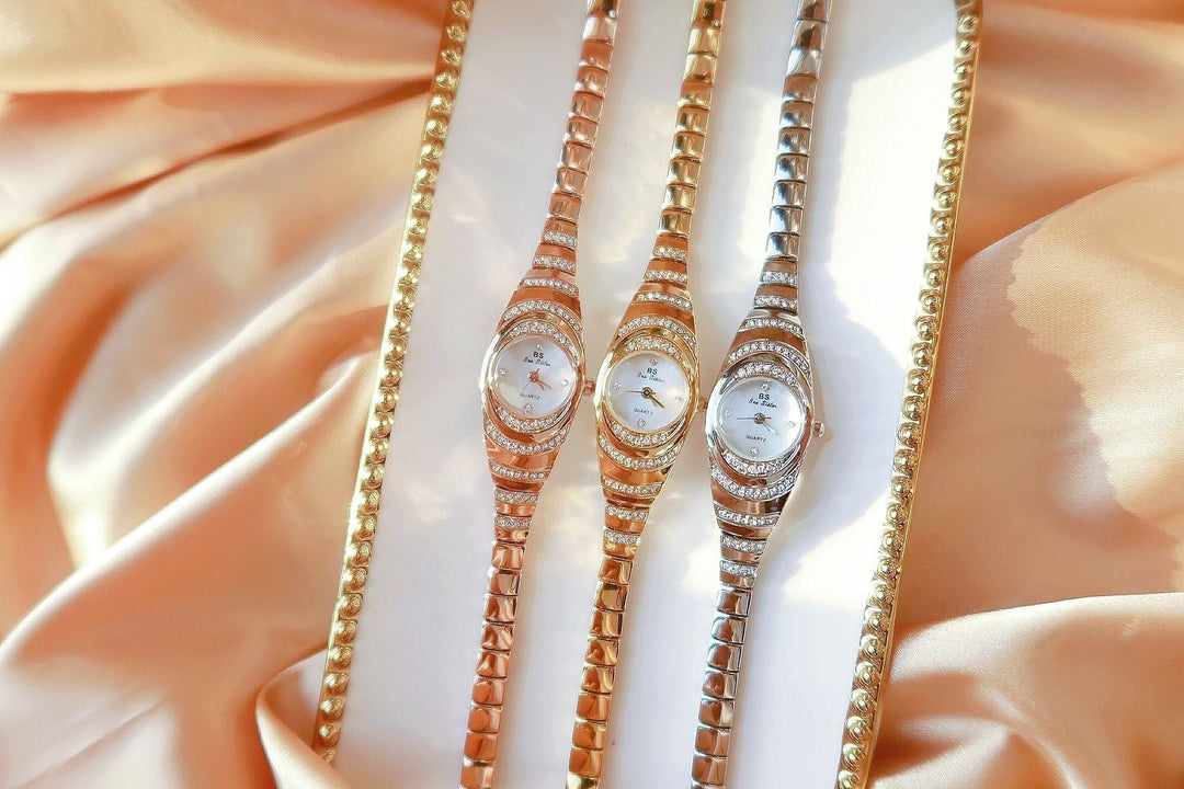 🎁 Neuankömmlinge 49 % Rabatt💎Damen-Armbanduhr mit Strasssteinen⌚