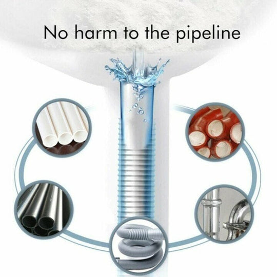 Polvere di dragaggio per lavello e tubo di scarico ecologico