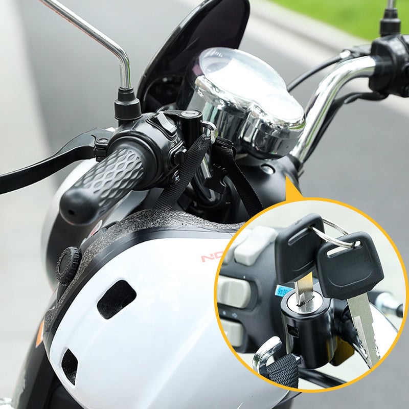 Universal Motorcycle Helmet Lock