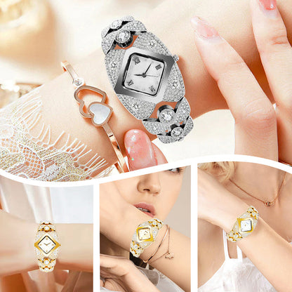 💎Women's Retro Quartz Watch with Sparkling Rhinestones✨