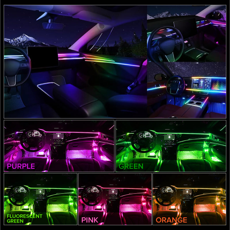 🚗Car Interior LED Strip Atmosphere Lights Pro🚗