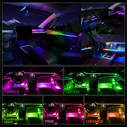 🚗Car Interior LED Strip Atmosphere Lights Pro🚗