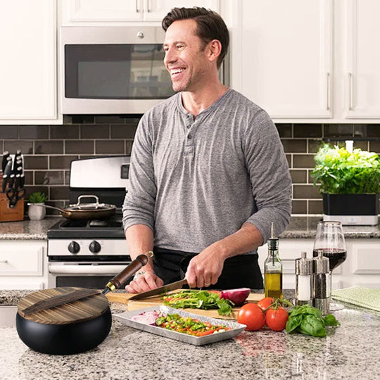 ⏳Time-limited Special⌛Uncoated Thick Iron Pot（Induction cooker available）