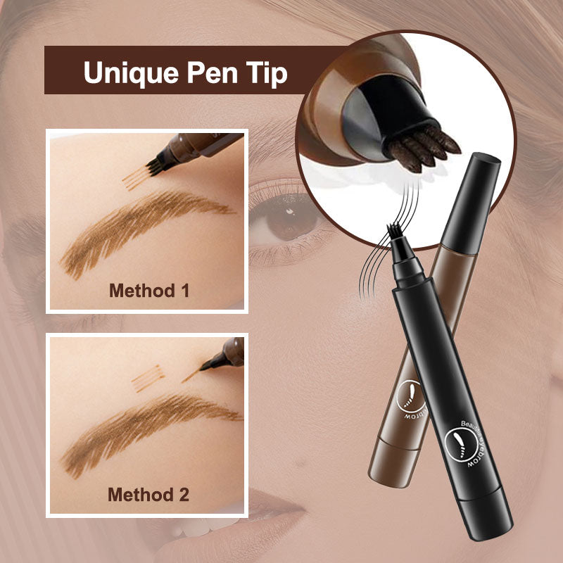 💥Limited Time Sales - 50% OFF💥Waterproof Four-tip Beard and Eyebrow Pen✨