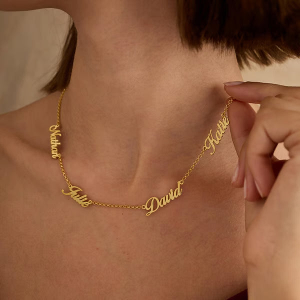 🔥Mother's Day Special Offer 50% OFF - Personalized Multi-Name Necklace