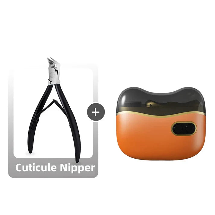 🔥Black Friday Sale!🚨 Lowest Price Ever, Don't Miss Out! 💅 2-in-1 Electric Nail Clipper & Polisher