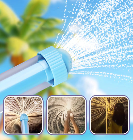 🌈 Glowing Rainbow Water Blaster | Summer Fun That Pops Like Magic! ✨