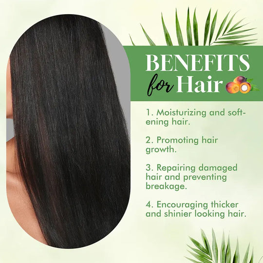Batana Essentials Oil Organic for Haircare 60ml Anti Hair Loss Repair Damaged Hair Moisturize Scalp Lightweight Daily Hair Care Moisturizer Moisturizing Hydrating