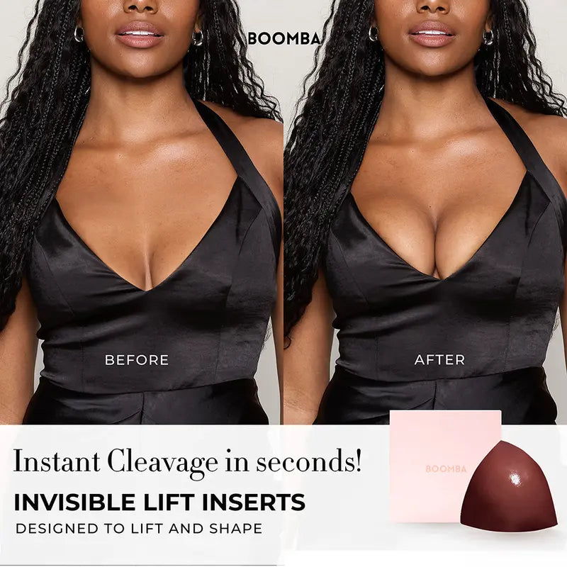 💝 Buy 1 Get 1 FREE! ✨Patented Sticky Fashion Bra Inserts Prevents Nipple Slips No Sewing Required Low Cut Tops Womenswear