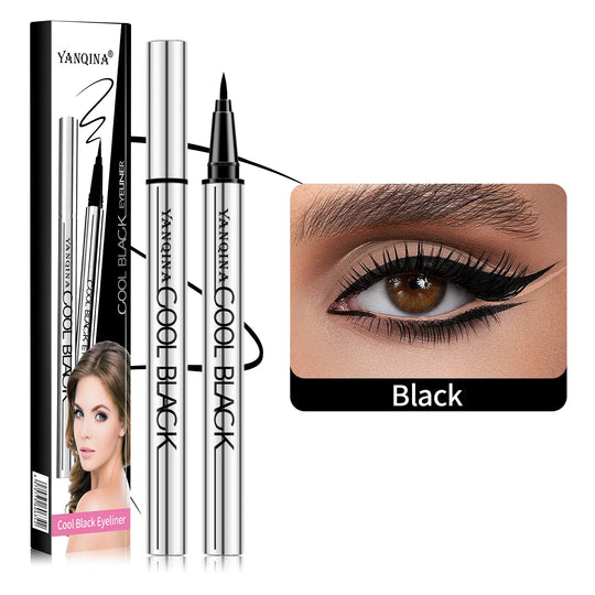 💕 🎉Waterproof Smudge-Proof Eyeliner – 24HR Intense Black Precision! ✨