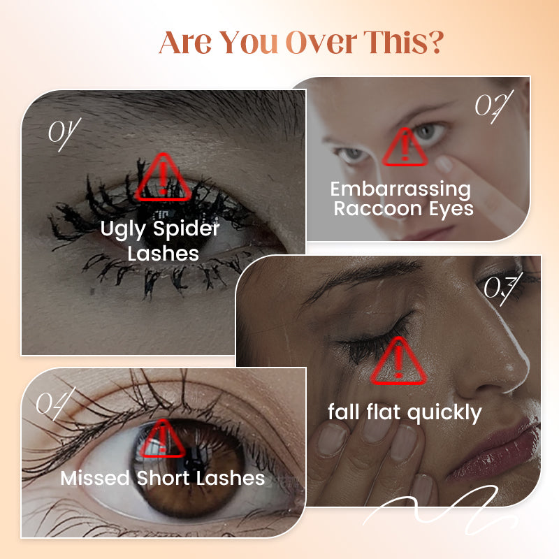 💄 BUY 1 GET 1 FREE! ✨ Waterproof Fiber Mascara - Intense Length & Curl with Enriched Fibers for Clump-Free Volume All Day 🌟👁️