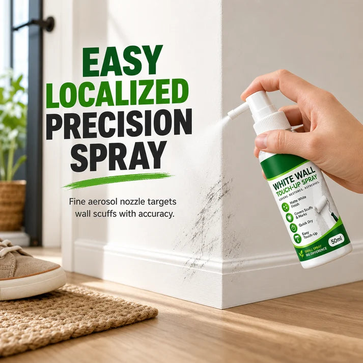 🧱 Buy 2 Get 1 Free !! 🏆White Wall Touch-Up Paint Spray