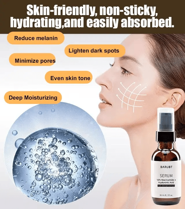 Nicotinamide and Hyaluronic Acid Serum