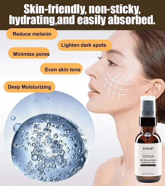 Nicotinamide and Hyaluronic Acid Serum