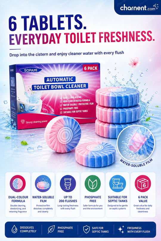 ⏳Today Only: 50% Off⏰Dual-Color Toilet Cleaning Agent