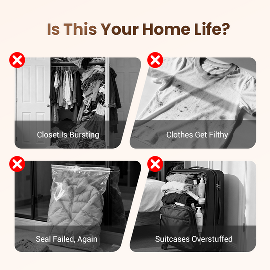 🔥 VIIMASE PÄEVA PAKKUMINE - 49% SOODUSTUST 🔥 Reisivaakumkotid ja kaasaskantav pumbakomplekt