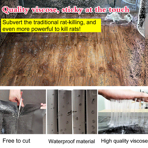 ✨SISTA DAGEN REA 50% RABATT✨Hushålls Mon-vävd stark fälla klibbig musfilt