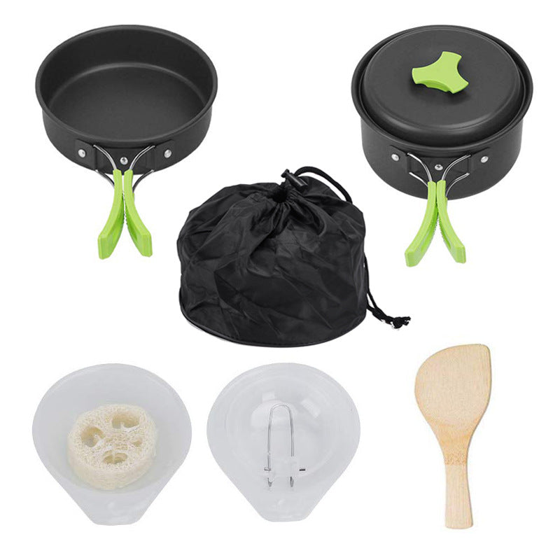 ⛺Portable Outdoor Camping Cookware Set