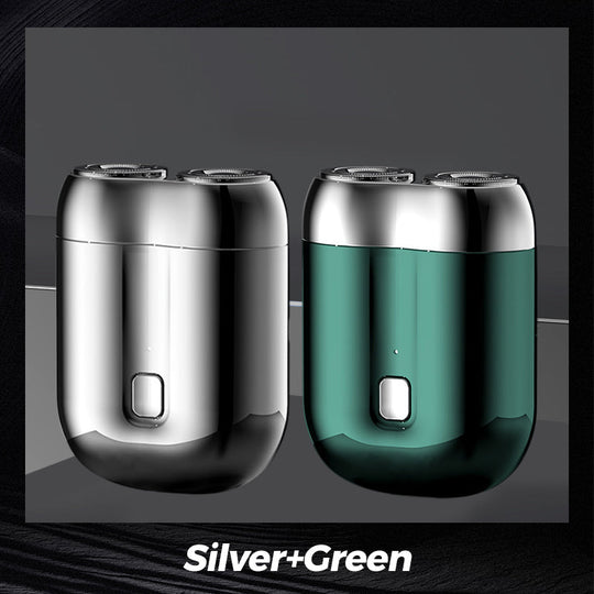 🎁Hot Sale🔋 Mini-dobbeltbarbermaskine! 0,1 mm Knive Mesh 7500 rpm motor