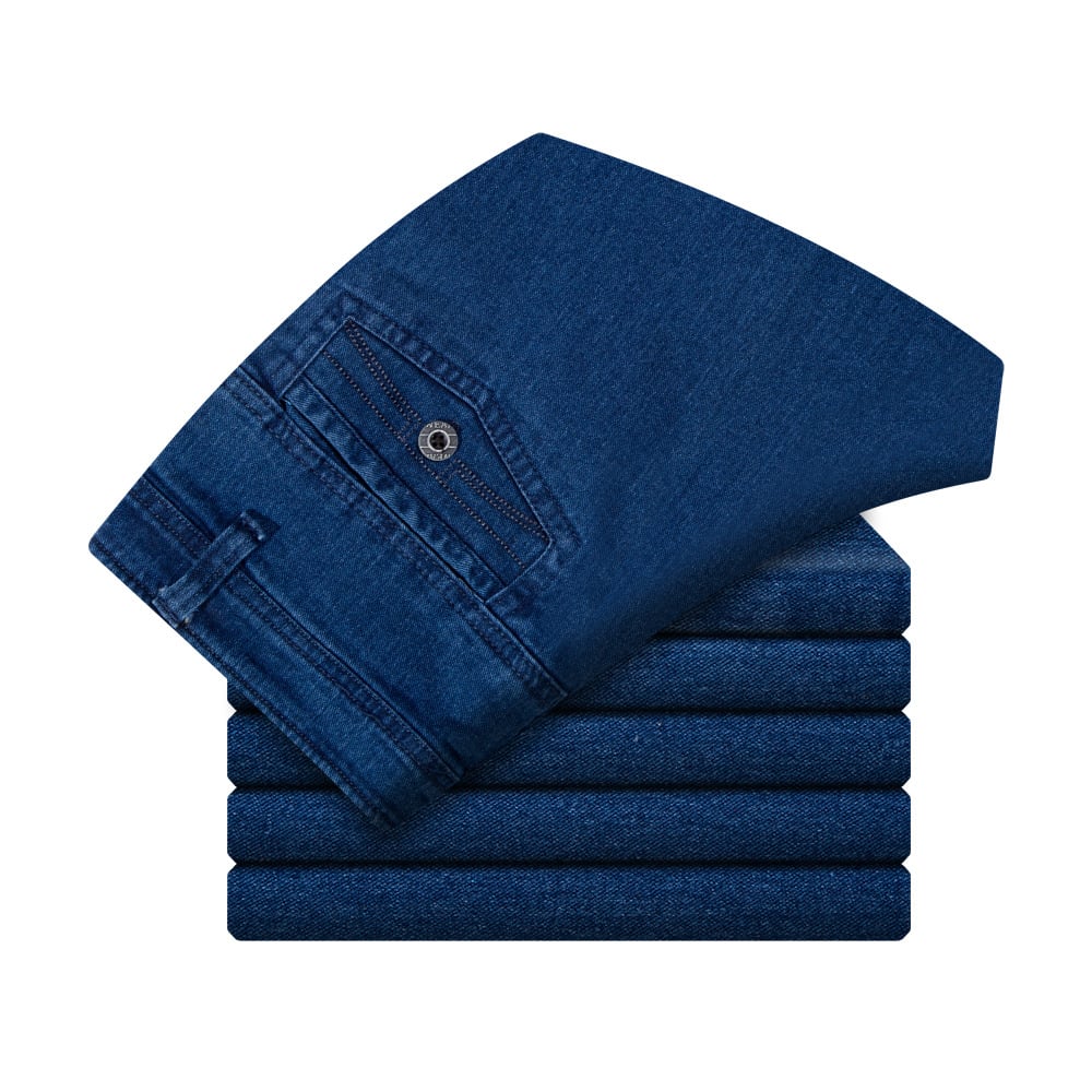⏳Time-Limited Special⏰Men's Slim Fit Hip-Lifting Jeans – High Waist, Straight Cut & All-Day Comfort for a Sharper Silhouette👖🔥