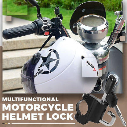 Universal Motorcycle Helmet Lock