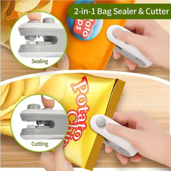 💥Buy 1 Get 1 Free💥Small Household   Portable Snack Plastic Bag Heat Sealing Machine