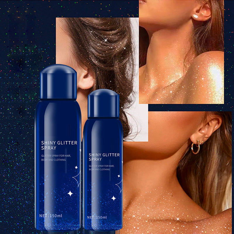 ✨12H Last! Long-Lasting Shiny Body Glitter Spray