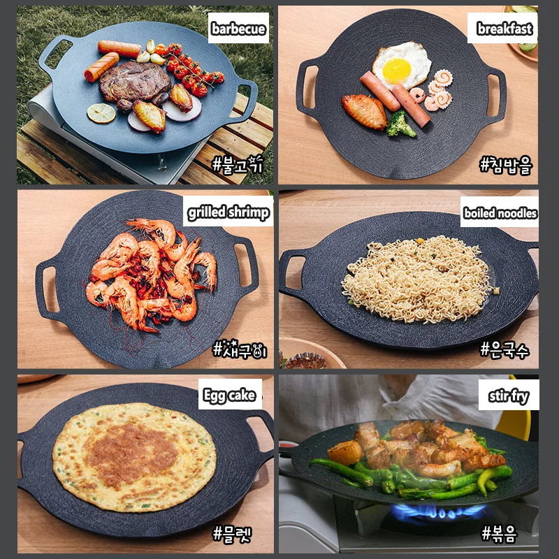 45% OFF🔥Multi-function Medical Stone Grill Pan Non-stick Pan