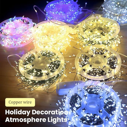 🎄Early Christmas Promotion 50% OFF🎁Copper Wire Firecracker Light String