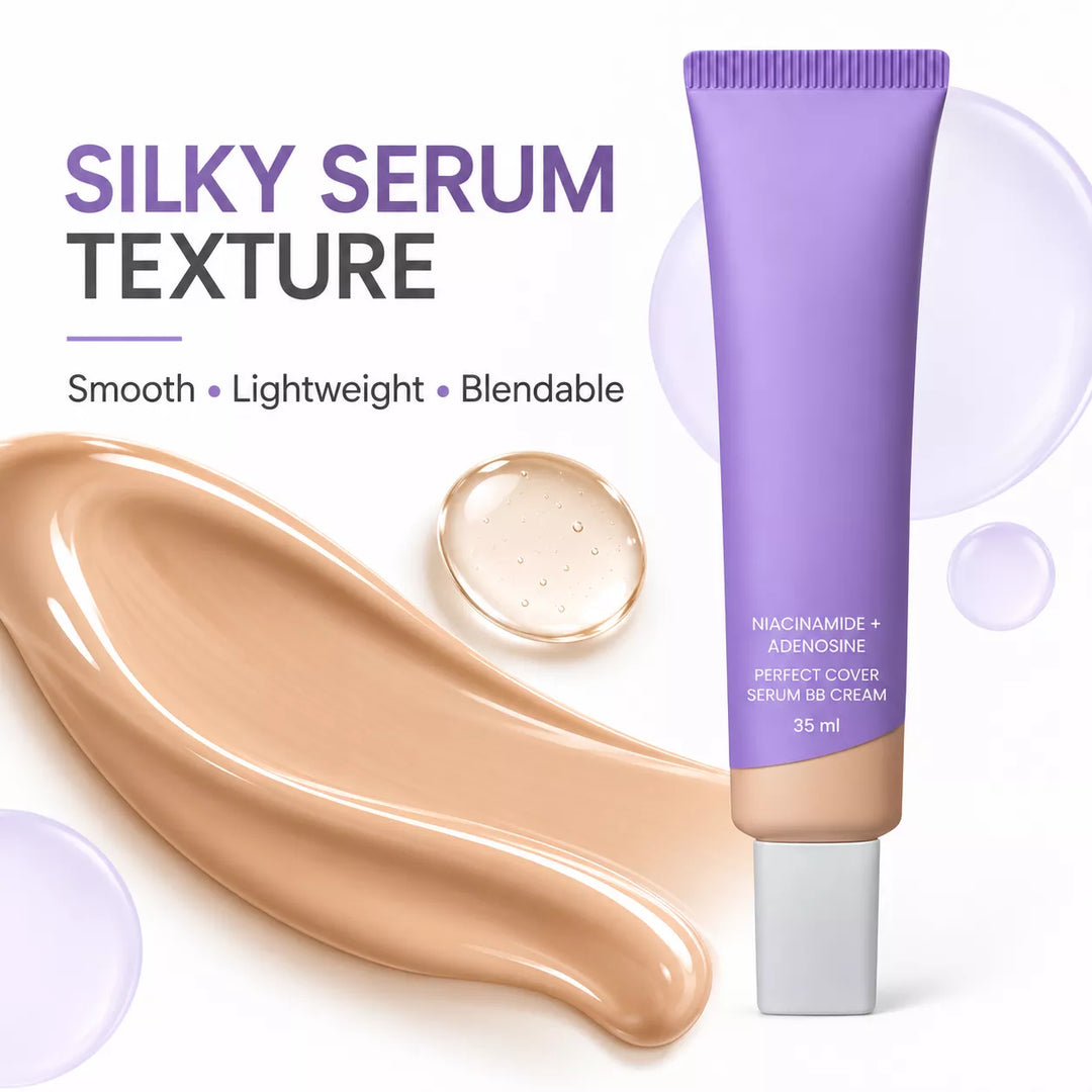 💜BUY 1 GET 1 FREE💜 M Perfect Cover Serum BB Cream (35ml) - Bifida Ferment Lysate Serum-Infused BB Cream