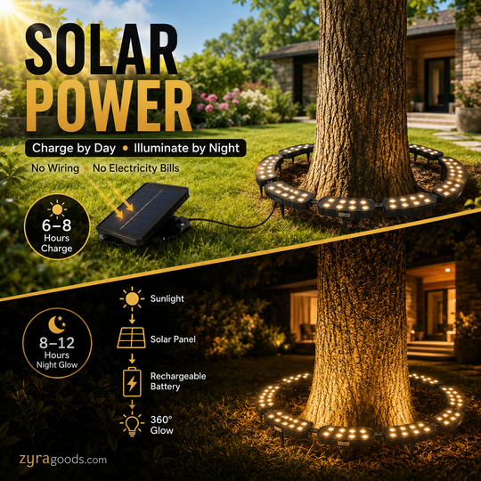 🌳💡 IP65 Waterproof Outdoor Ring Tree Light