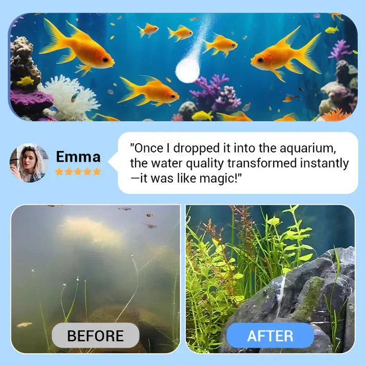 💥DIDELIS IŠPARDAVIMAS!!♻️💧Galinga akvariumo vandens valymo tabletė