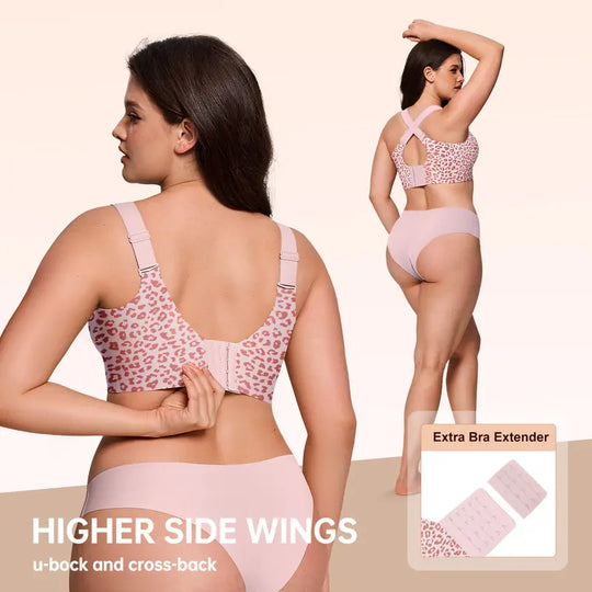 👙Jelly Bras Women Seamless Lift Bra Wireless Push Up No Underwire Full Coverage Plus Bras Comfort Supportive Sports T-Shirt Bra