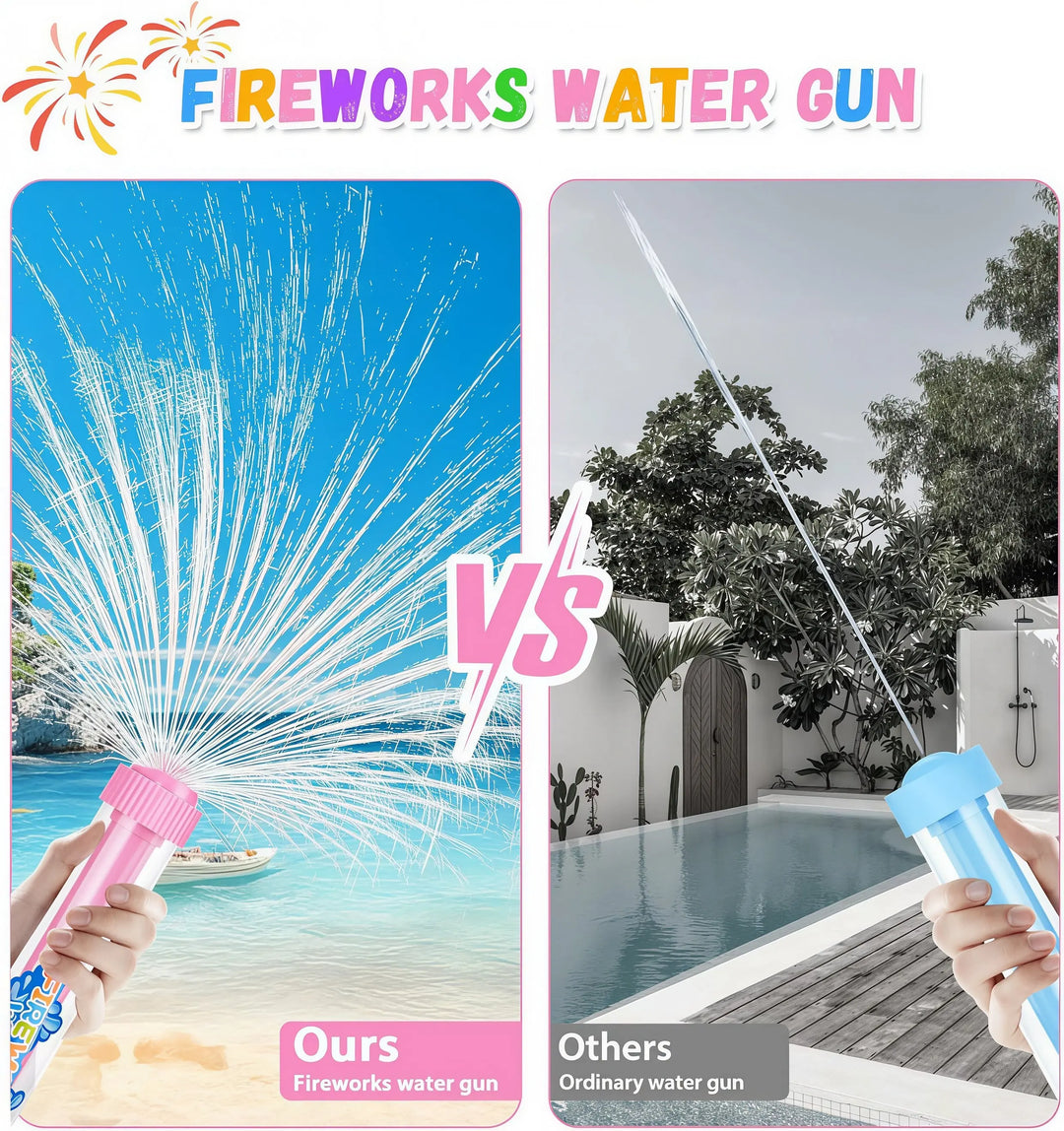 🌈 Glowing Rainbow Water Blaster | Summer Fun That Pops Like Magic! ✨