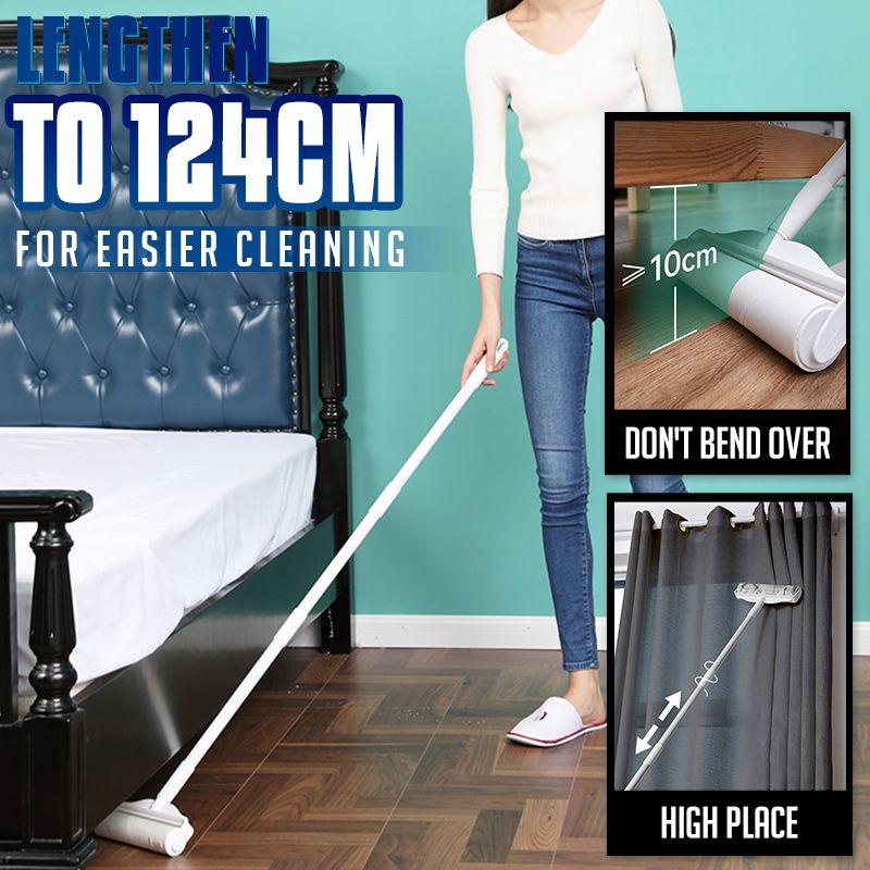 Удължена и разширена ролкова четка за мъх