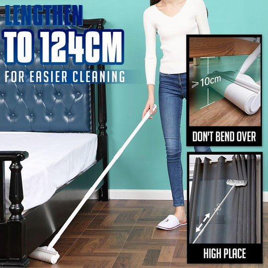 Удължена и разширена ролкова четка за мъх