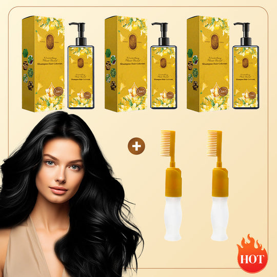 🔥 Гореща разпродажба 2025 🔥Подхранваща боя за коса на растителна основа🎁Безплатна подаръчна четка!