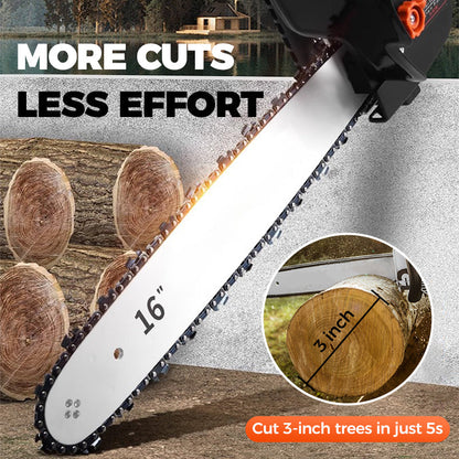 ⏳Half price today Ends soon🔥Angle Grinder Converted Electric Chainsaw Kit