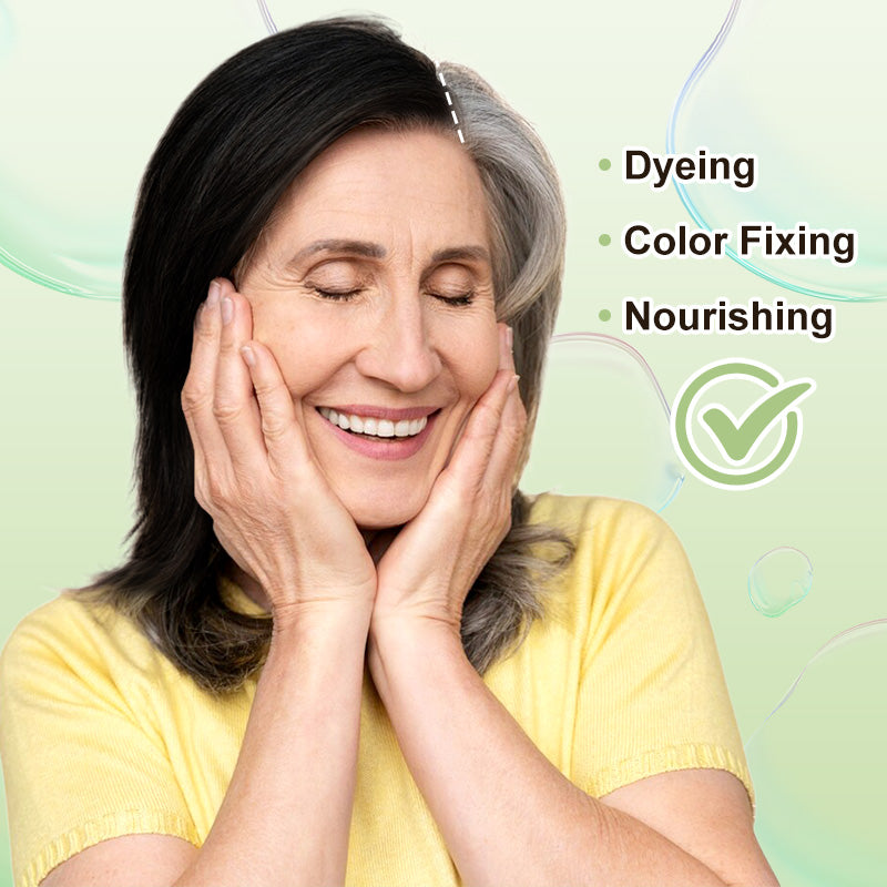 🌈😍Taimeekstraktidega juukseid kahjustamata juuksevärvikreem | Püsib 8 nädalat ilma tuhmumiseta | Sobib tundlikule peanahale