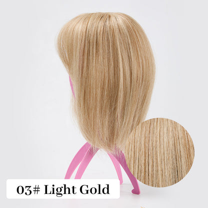 🔥2025 Hot Sale🔥Natural Hair Toppers with Bangs for Women