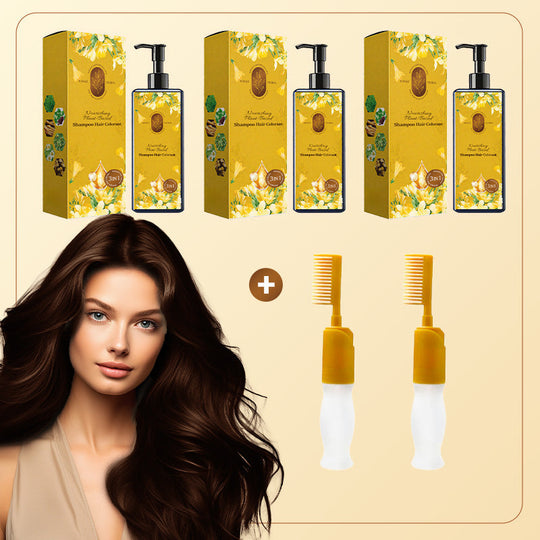 🔥 Гореща разпродажба 2025 🔥Подхранваща боя за коса на растителна основа🎁Безплатна подаръчна четка!