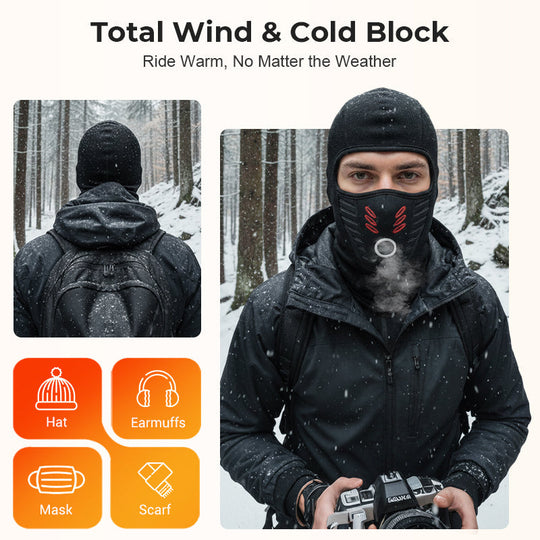🖤Black Friday Sale:50% OFF🖤Unisex Windproof Winter Warm Full Face Mask