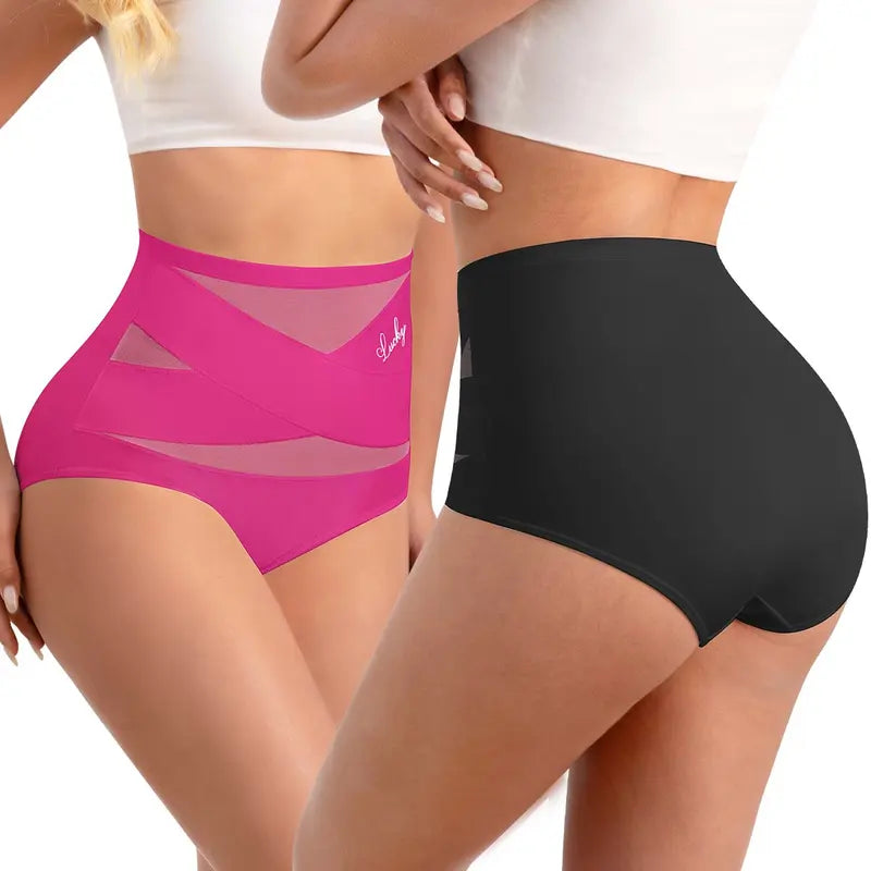 💗Buy 1 Get 1 Free💗High-Waist Tummy Control Seamless Shaping Lucky Panties