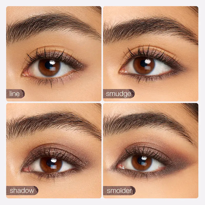 💜LAST DAY - BUY 1 GET 1 FREE💜2-in-1 Eye Shadow and Eyeliner with Blending Brush
