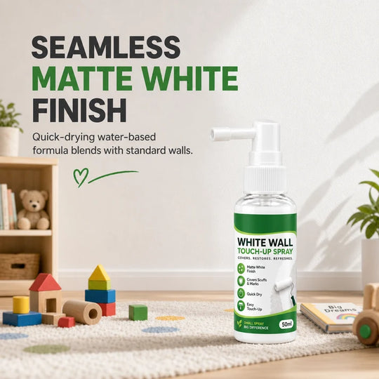 🧱 Buy 2 Get 1 Free !! 🏆White Wall Touch-Up Paint Spray