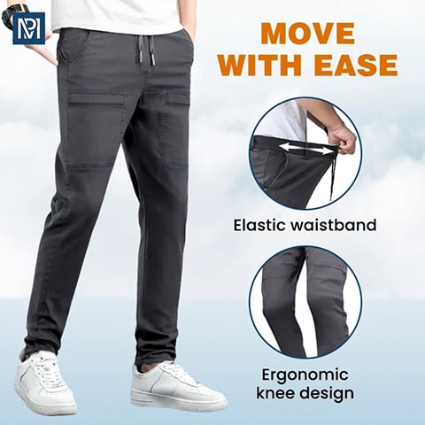 🔥Hot Sale 50%off  👖MultiPants – High Stretch Multi-pocket Durable Cargo Pants