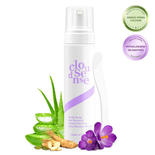 💜LAST DAY SALE 50% OFF!!💜Bikini Pain-Free Hair Removal Cream Mousse for Sensitive Skin✨