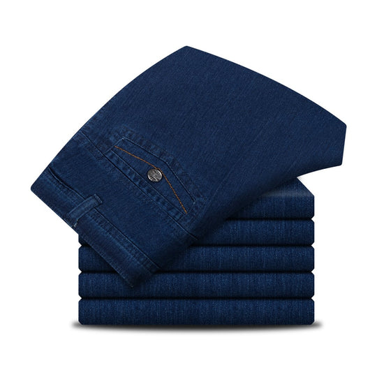 ⏳Time-Limited Special⏰Men's Slim Fit Hip-Lifting Jeans – High Waist, Straight Cut & All-Day Comfort for a Sharper Silhouette👖🔥